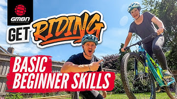 Mountain Bike Beginner Skills | Blake Teaches Jenna How To MTB | #GetRiding Week