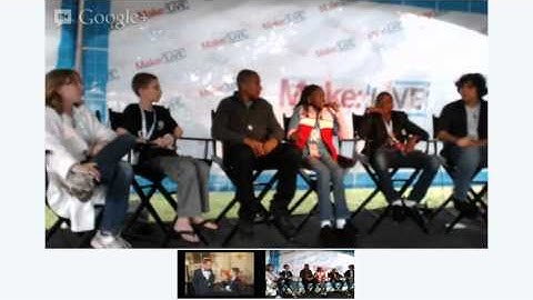 Meet Young Makers Panel Discussion on Make: Live Stage at World Maker Faire 2012