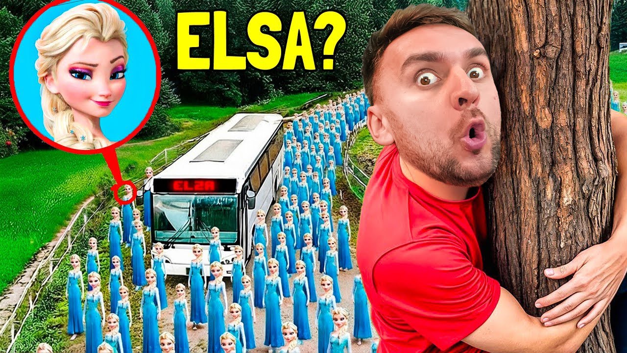 FIZI Našel AUTOBUS ZLÉ ELSY ve Skutečném Životě?!