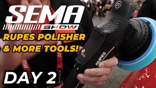 SEMA 2023 Day 2: The New Rupes 5'' Cordless Polisher & More!
