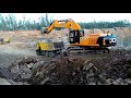 JCB 380lc Xtra Excavator operating video