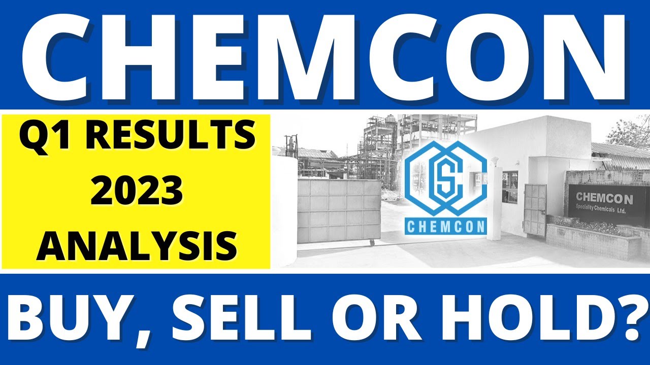 Chemcon Speciality Chemicals Q1 Results 2023| Chemcon Share Latest News