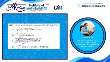 Question 25 | Real Analysis | NET/JRF June 2012