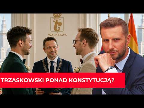 Trzaskowski zamiast zajmować się Warszawą, zajmuje się związkami jednopłciowymi!