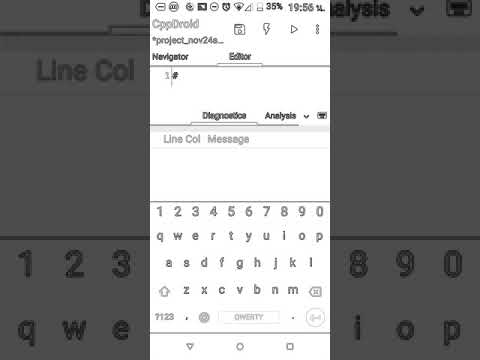 Cppdroidใช้ยากมาก