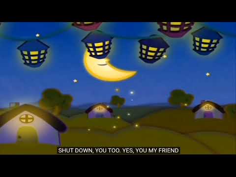 Playhouse Disney - Goodnight Song (English lyrics, Swedish-Danish dub, reversed)