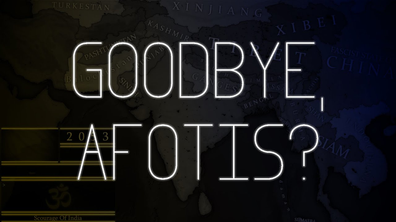 Goodbye, AFOTIS? | The Long Overdue AFOTIS Update