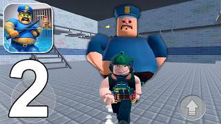 Obby Prison Escape Parkour 3D - Gameplay Walkthrough Part 2 - Barry Escape Prison (Android, iOS)