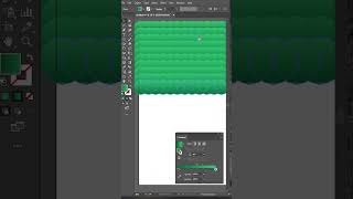 Creating Realistic #grass  #effects  in #illustrator | #shorts
