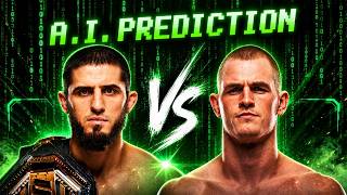 Using AI to PREDICT Islam Makhachev vs. Ian Garry 💾