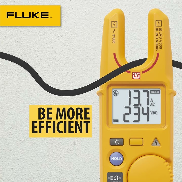 4 reasons to choose Fluke T6 Electrical Tester