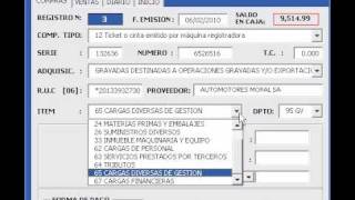 Contabilidad Simplificada en Excel - Modulo Compras