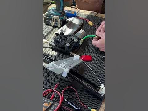 Window regulator operation - YouTube