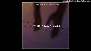 Alec Benjamin - Let Me Down Slowly (feat. Alessia Cara) [Instrumental w/Backing Vocals]