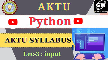 Python I Lec-3  I Unit-1 I Pragya Ma