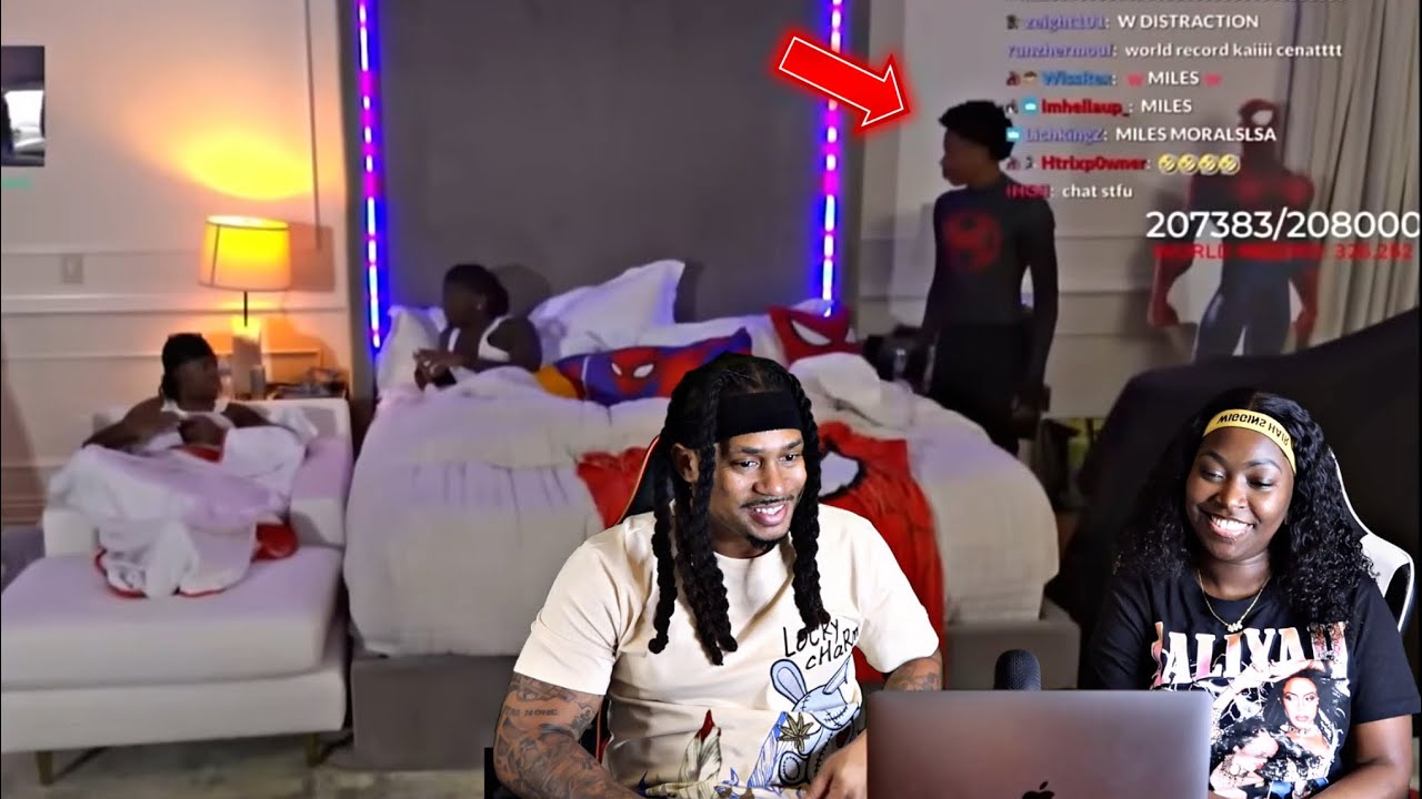 Kai Cenat and Miles Morales Funniest Moments! | REACTION