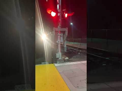 Northbound Smart train at Santa Rosa north train #40