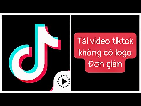 Video Cách tải video TikTok không có logo - trên iphone,... - youtube