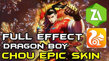 DRAGON BOY CHOU EPIC SKIN | SCRIPT FILE 100% WORK CLASSIC/RANK FULL EFFECT NO BAN | HYPE B8