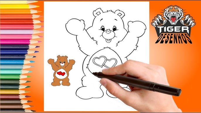40 Desenhos de Urso Panda kawaii para Colorir (Lindos e Fofos)