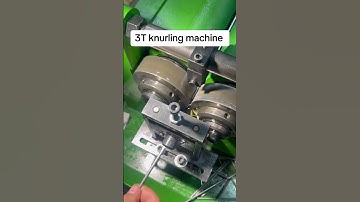 3T thread rolling machine # #knurling #cnc#screws #machine#threadrolling#mechanical#knurling