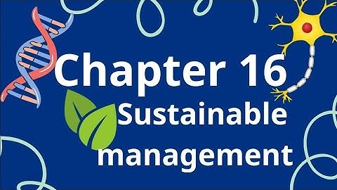 Class 10 Science Chapter 16 | Sustainable management of natural resources| CBSE Revision Notes