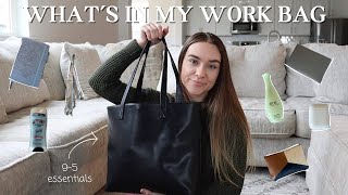 WHAT’S IN MY WORK BAG 2024 *9-5 corporate job essentials*