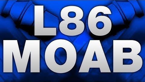 MW3 L86 LSW LMG Double MOAB?! Resistance rushing HD