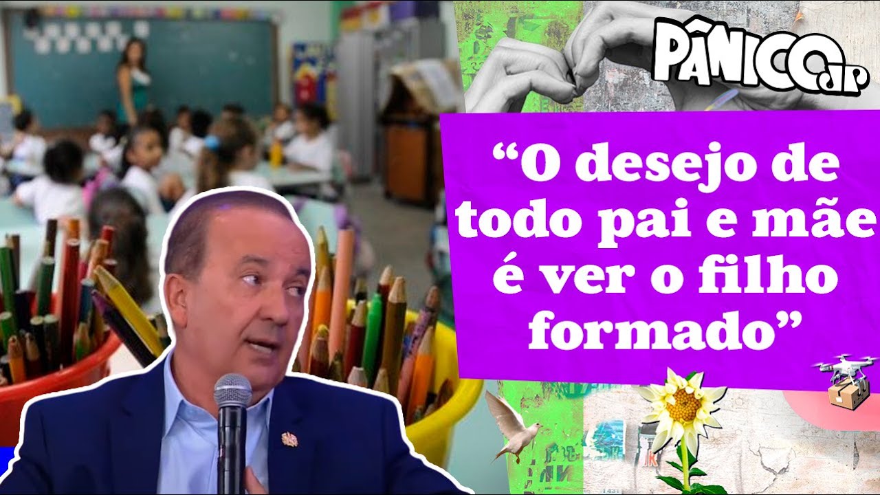 JORGINHO MELLO FALA TUDO SOBRE FALTA DE INVESTIMENTO PARA ENSINOS DE BASE NO BRASIL