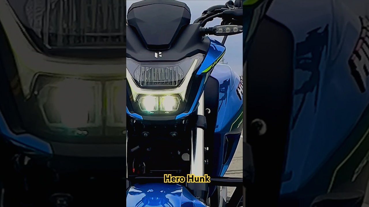 new hero hunk bike 