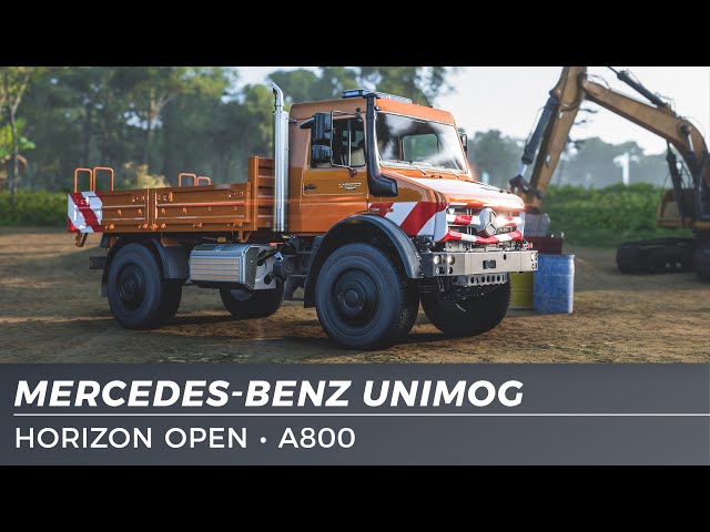 THIS…is a 2014 Mercedes Unimog, and it is quite possibly one of the largest  and quirkiest trucks you can buy today. : r/forza