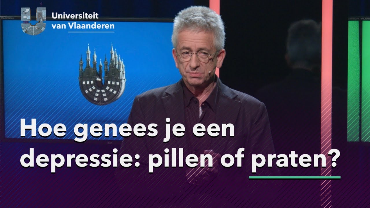 Hoe genees je een depressie: praten of pillen?