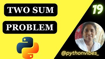 find all pairs of elements in an array whose sum equal to a  target value @pythonvibes_ #python