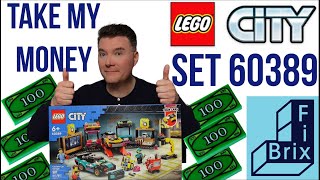 LEGO City Set 60389 Custom Car Garage REVIEW