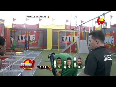 Calle 7 Panamá - Pañuelo amarrado Daniel vs Ricardo vs Jorge