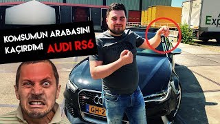 Komşumun arabasını kaçırdım! (Audi RS6) Öğrenince ÇOK KIZDI!