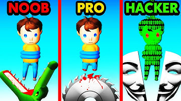 NOOB vs PRO vs HACKER RESCUE CUT