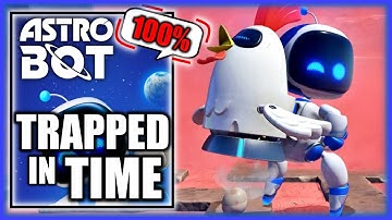 Astro Bot - Trapped In Time 100% - All Bots & Puzzle Pieces (Collectibles)