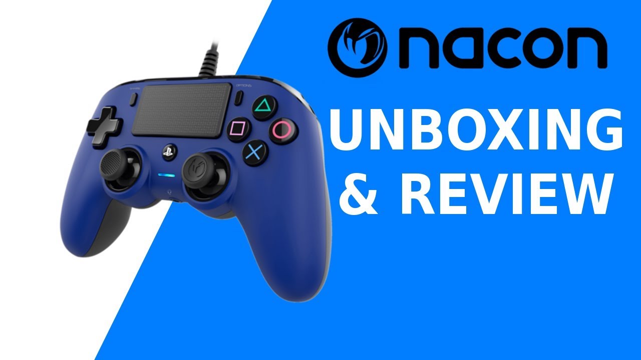 Nacon Compact Controller - Mando económico PS4/PC - Unboxing y Review 