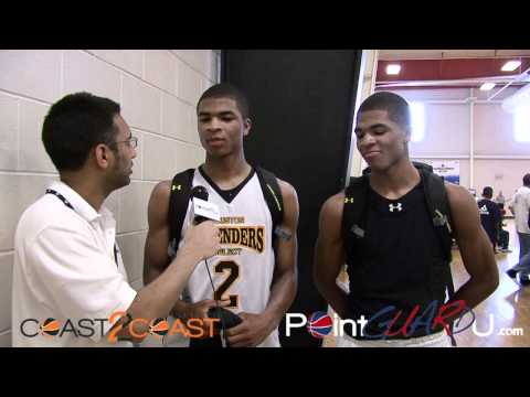 Coast2CoastHoops...  Aaron and Andrew Harrison