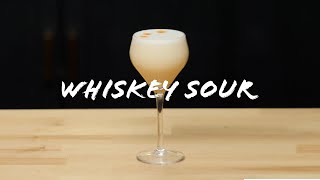 Is Whiskey Sour the Perfect Drink? (Whiskey + Egg White for the win!)
