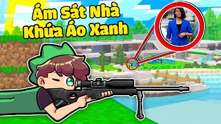 SẦU RIÊNG THỬ THÁCH ÁM SÁT BĂNG ĐẢNG KHỨA ÁO XANH TRONG MINECRAFT*SẦU RIÊNG 24H TRỞ THÀNH SÁT THỦ