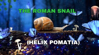 the Roman Snail (Helix pomatia)