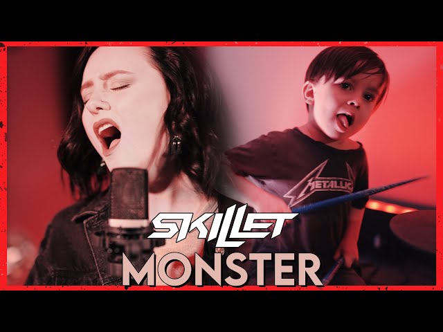 Monster - Skillet (Cover by First to Eleven ft. 4 y.o. Coen Krysiak) class=