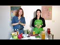 Cách làm Trà Đào Cam Xả từ Kombucha #kombucha #trakombucha #scoby #healthy