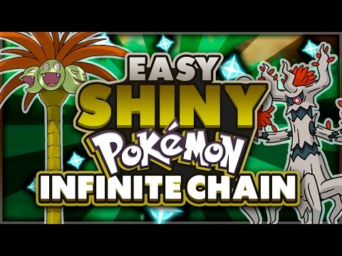 EASY SHINY POKEMON! INFINITE CHAIN in POKEMON SUN AND MOON! How to Get Shiny Pokemon in Sun Moon