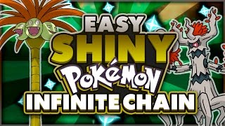 EASY SHINY POKEMON! INFINITE CHAIN in POKEMON SUN AND MOON! How to Get Shiny Pokemon in Sun Moon