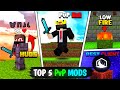 Top 5 Best PvP Mods For Minecraft PE 1.21+ 🔥| Best PvP Mods For MCPE😎