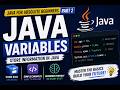Java Variables Explained for Absolute Beginners ☕ | Java Tutorial Part 2