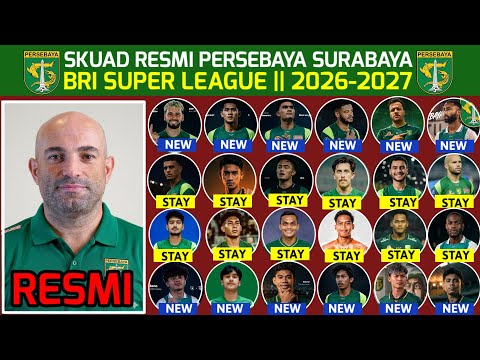 afetoto x anekatoto1 - RESMI DI ROMBAK !! INILAH UPDATE TERBARU DAFTAR SKUAD PERSEBAYA SURABAYA UNTUK LIGA MUSIM 2026-2027 